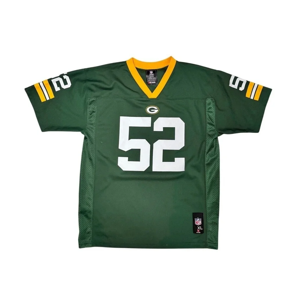 Green Bay Packers Clay Matthews NFL Jersey Youth XL 18/20 Green 52 Football